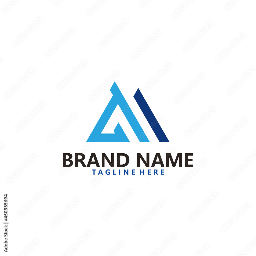 letter a logo icon vector letter a logo icon vector
