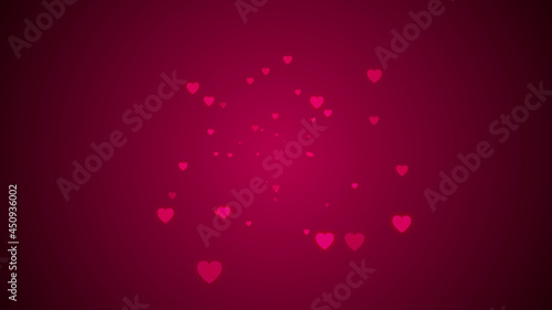 ハート背景　イメージ