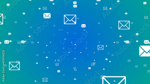 電子メール　送受信　イメージ