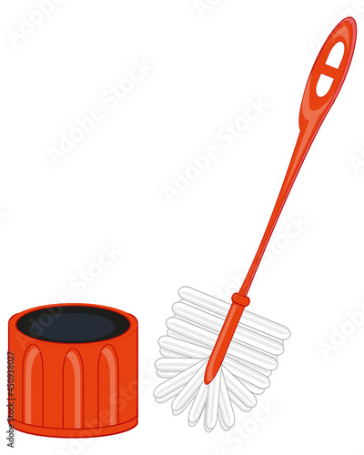 Tools brush for peelings of the bowl