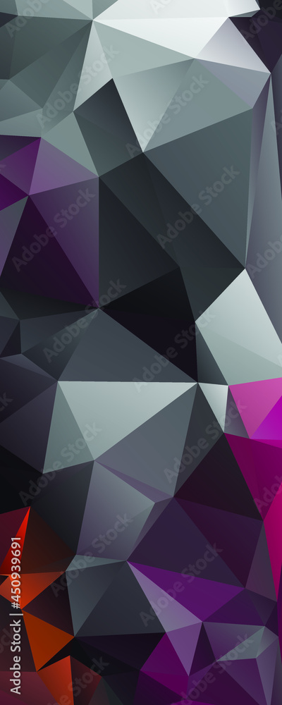 Fototapeta premium Abstract Color Polygon Background Design, Abstract Geometric Origami Style With Gradient