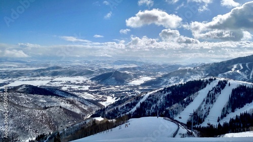 Mountain ski resort © Matt