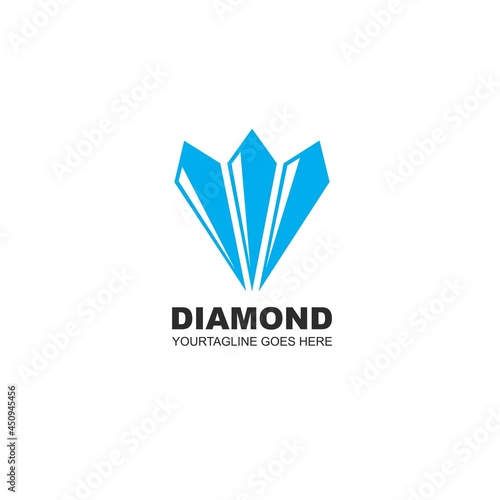 Free Download Diamond  vector icon illustration design - GFXLoad