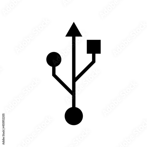 usb sign icon