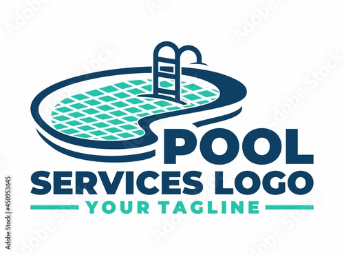 POOL SERVICE LOGO