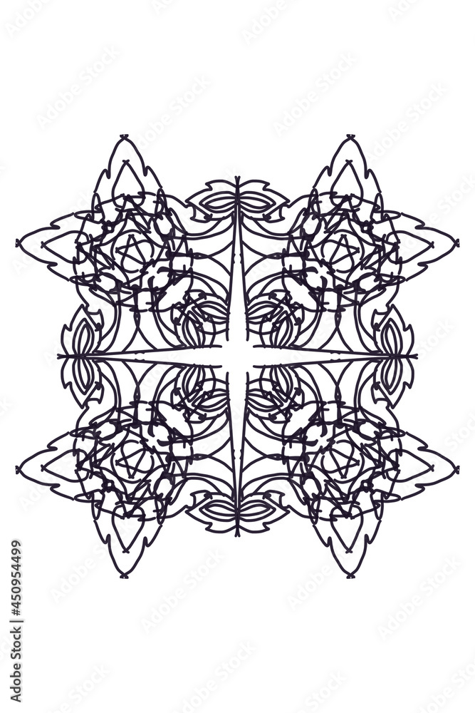 illustration of a flower illustration of a flower
