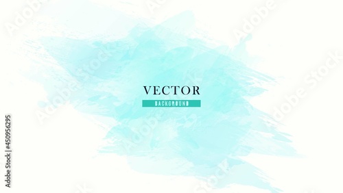 Minimal Abstract Blue Watercolor Texture Background, Can Be Used As Banner, Presentation, Card Or Frame Template