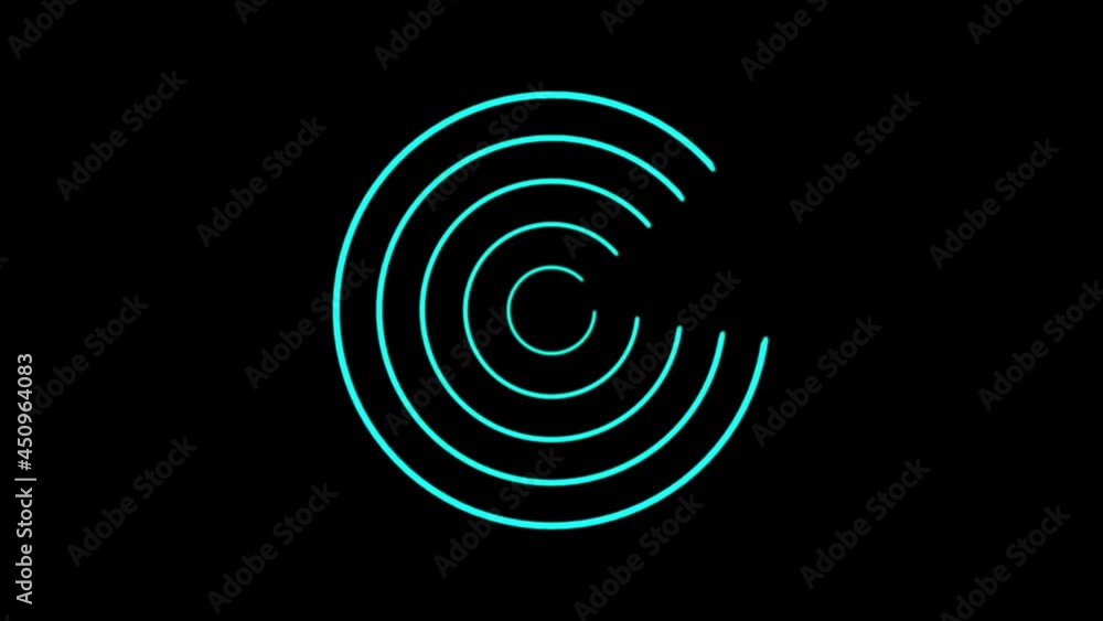 4k Futuristic Hud Target with Computer Data Screen.circle tech interfaces background. 4k Futuristic Hud Target with Computer Data Screen.circle tech interfaces background.