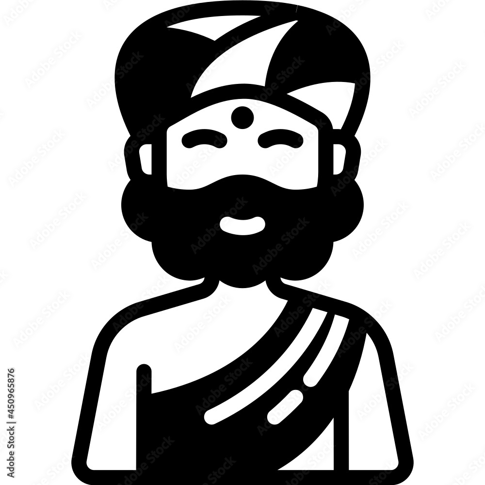 guru solid line icon guru solid line icon