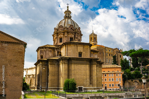 Santi Luca e Martina Church...