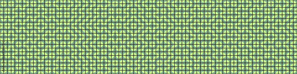 Fototapeta premium Abstract Geometric Pattern generative computational art illustration