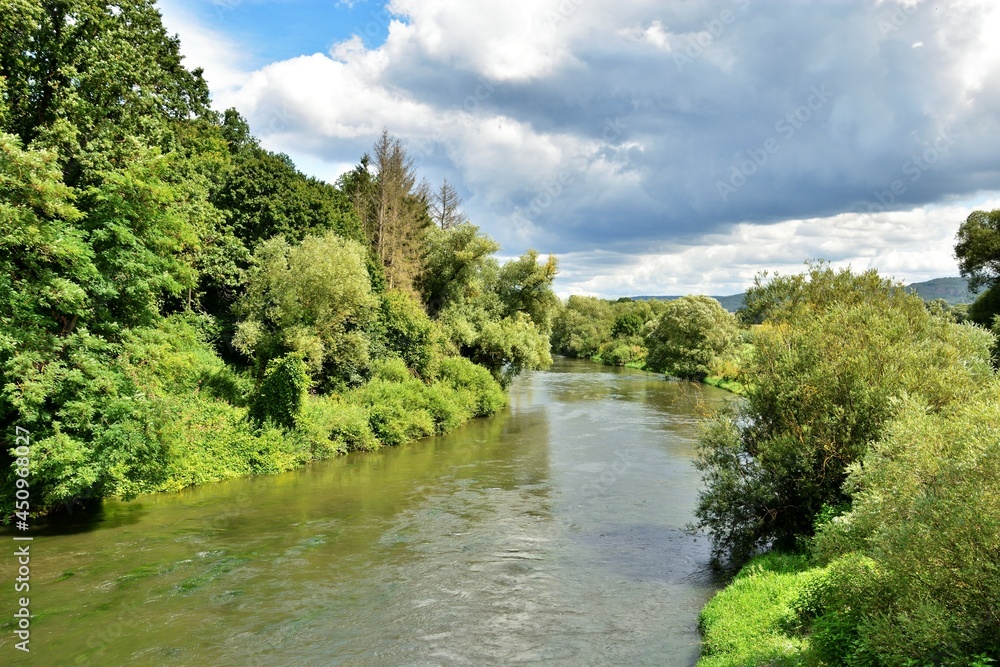 Obraz premium Flußlandschaft