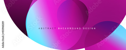 Trendy simple fluid color gradient abstract background. Mixing of colors and lines. Vector Illustration For Wallpaper, Banner, Background, Landing Page