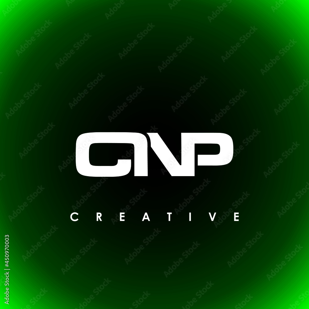 CNP Letter Initial Logo Design Template Vector Illustration