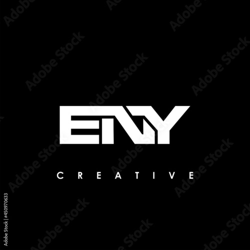 ENY Letter Initial Logo Design Template Vector Illustration