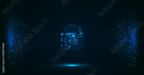 Key background vector illustration, access to data requires permission from data subject. or requires a password, an image of a key representing data protection.