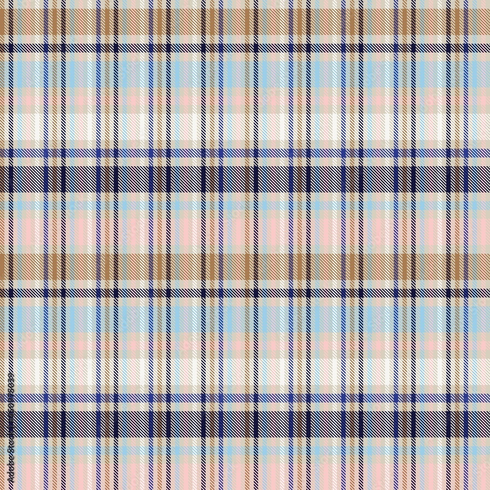 Brown Asymmetric Plaid textured Seamless Pattern Brown Asymmetric Plaid textured Seamless Pattern