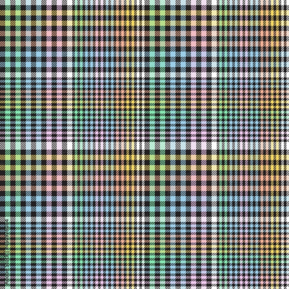 Rainbow Pastel Plaid textured Seamless Pattern Rainbow Pastel Plaid textured Seamless Pattern