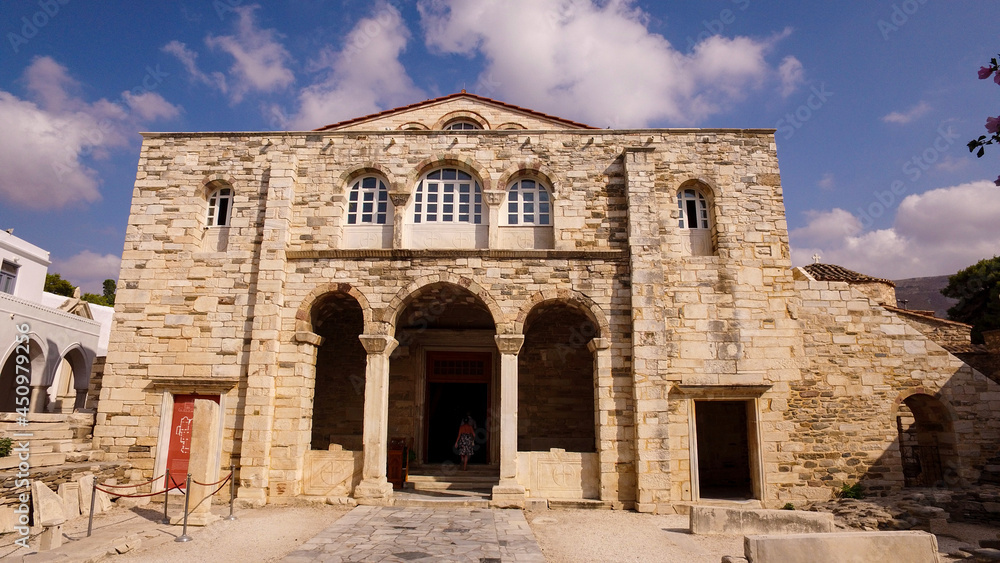 Panagia Ekatodapiliani Monastery, Paros island, Cyclades, Greece