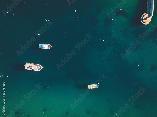 Marsascala Harbor by drone in Marsascala, Malta © chemistkane