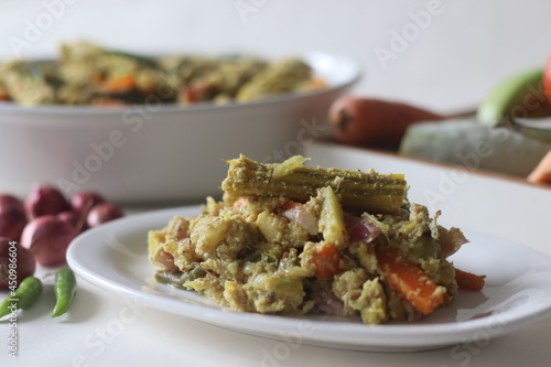 Aviyal is a popular Kerala dish and it is an essential part of the meal