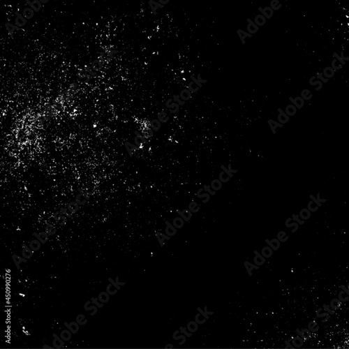 Black and white grunge background. Dirty pattern of scratches, dirt, dust