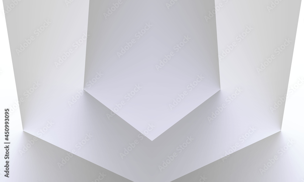 Obraz premium white background, abstract paper, black wallpaper, wall art, pattern texture, with geometric gradient, you can use for ad, product and card, business presentation, space for text