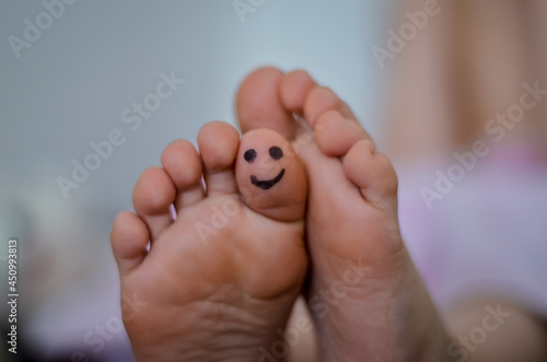 children's feet