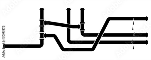 Broken Pipe Icon Y_2108003