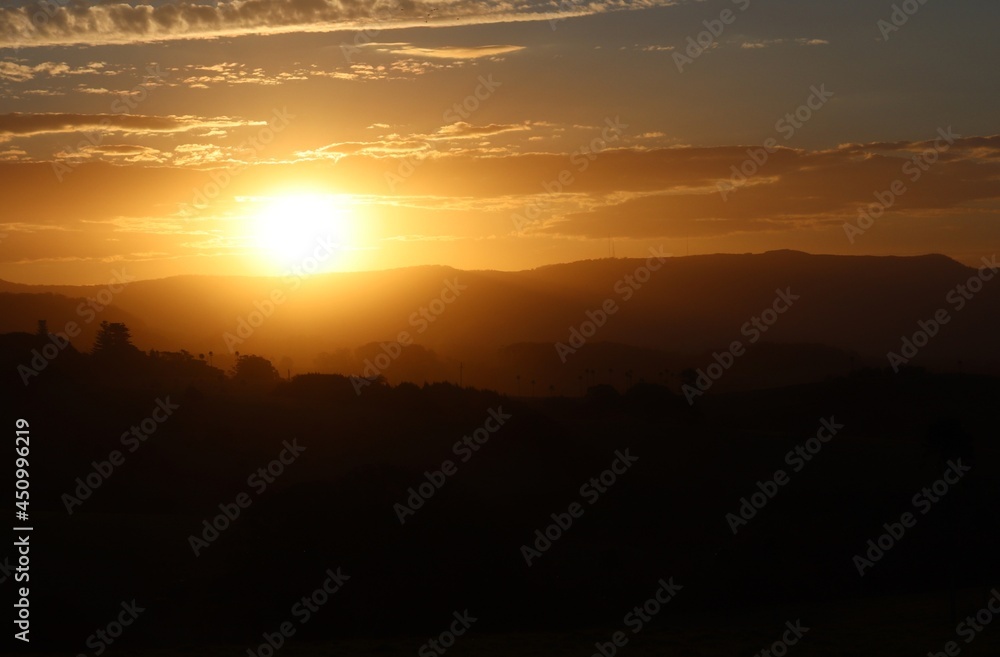 Obraz premium Sunset landscape photography