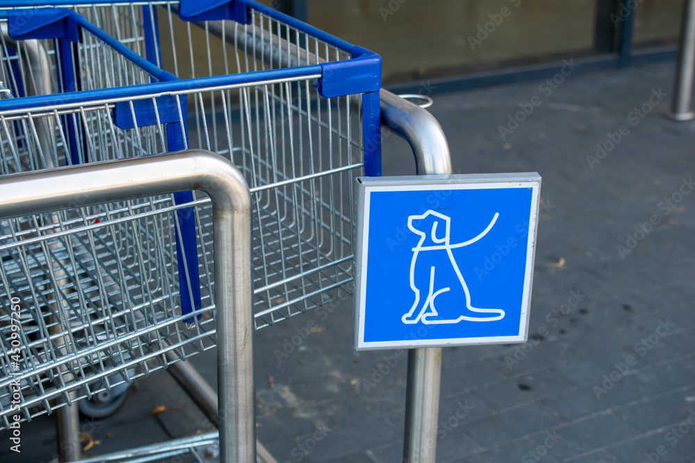 shop sign you can leave your dog here shop sign you can leave your dog here