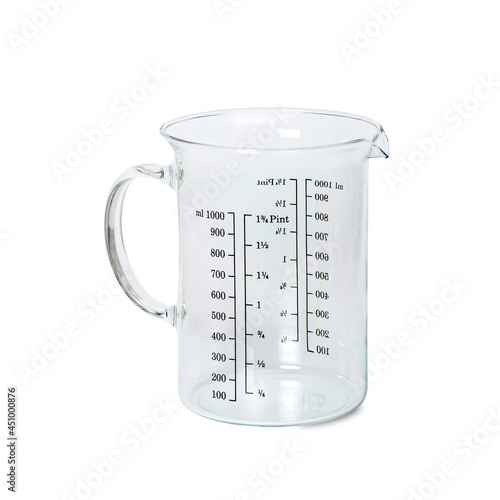 Kitchen utensils made of glass