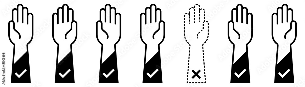 Absent Icon, Absenteeism, Not Present Icon Absent Icon, Absenteeism, Not Present Icon