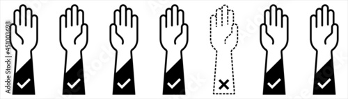 Absent Icon, Absenteeism, Not Present Icon