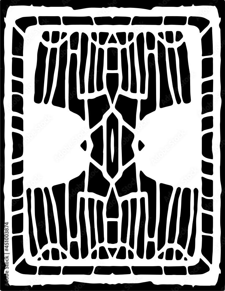 Fototapeta premium black and white Thorhammer