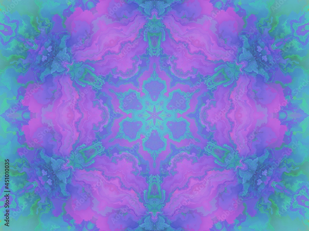 Abstract Kaleidoscope Digital Art Background Wallpaper Abstract Kaleidoscope Digital Art Background Wallpaper