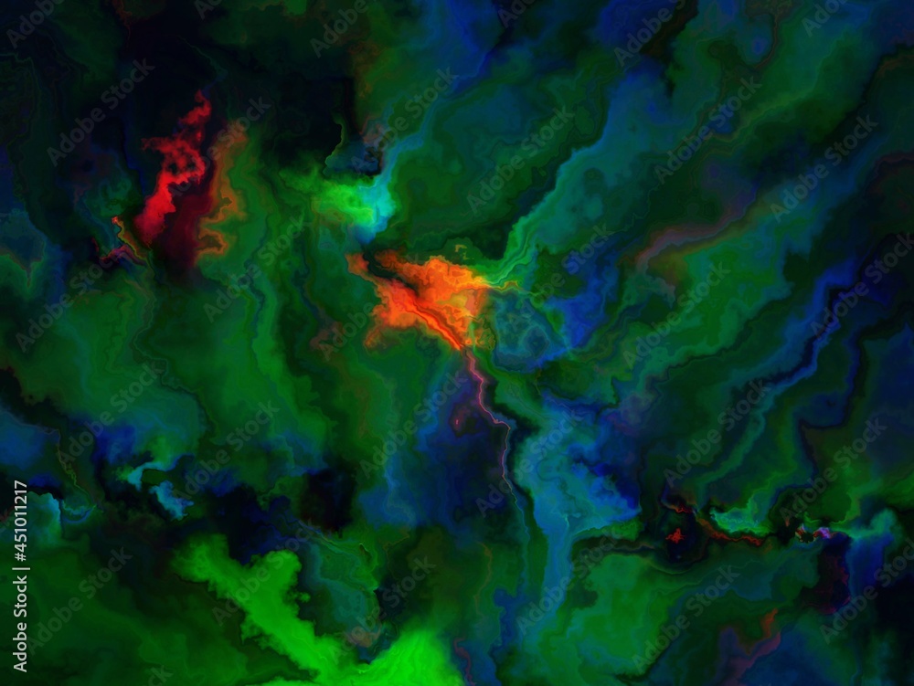 Naklejka premium Abstract Digital Art Background Wallpaper