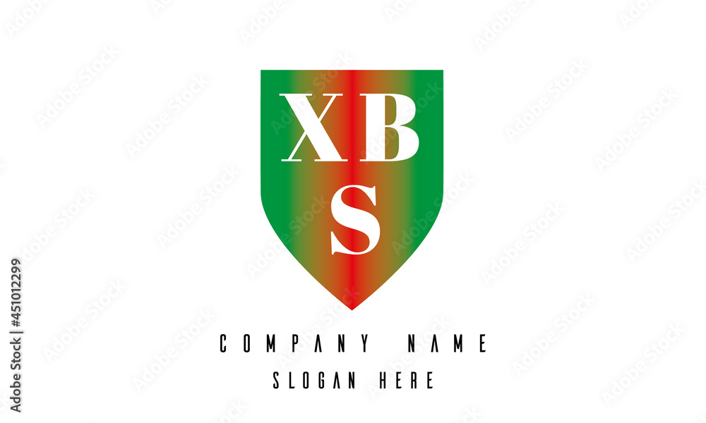 XBS shield creative latter logo victor XBS shield creative latter logo victor