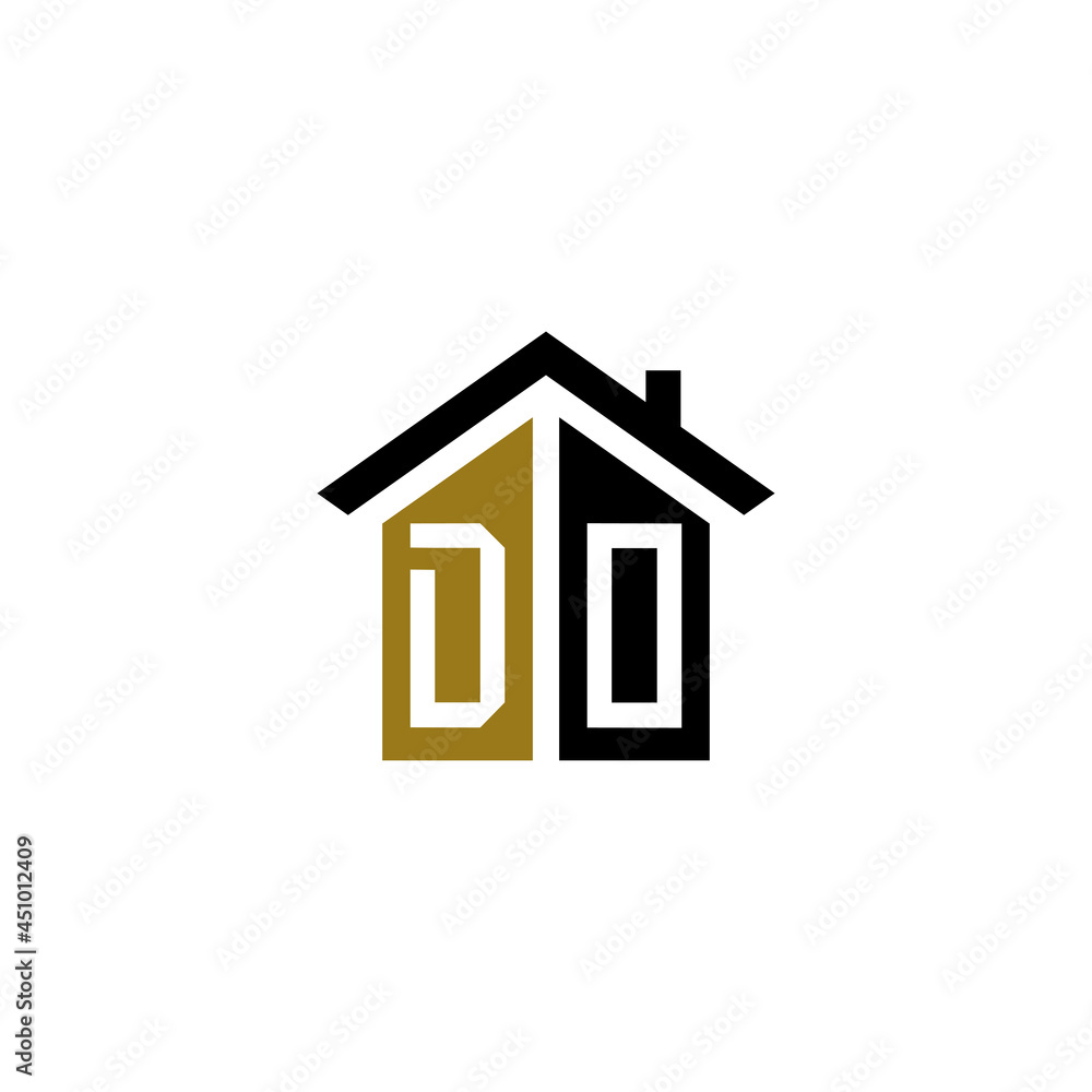 do home logo design vector luxury linked do home logo design vector luxury linked