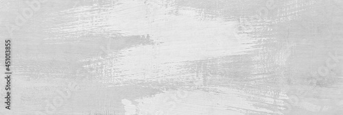 Panorama of White vintage wooden table top pattern texture and seamless background