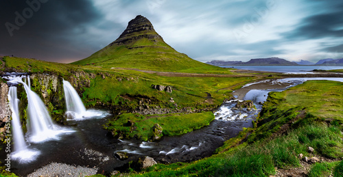 Kirkjufellsfoss waterfall (Iceland)