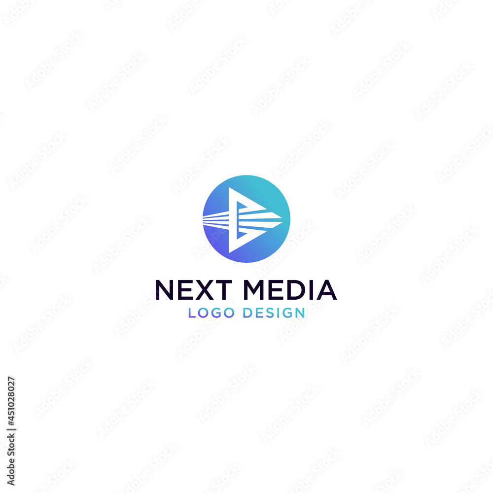 PrintNEXT MEDIA LOGO DESIGN VECTOR PrintNEXT MEDIA LOGO DESIGN VECTOR