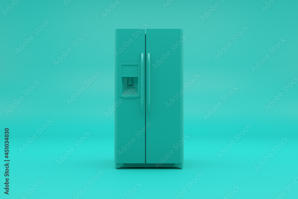 Kitchen appliances in blue color room, 3d rendering, kitchen tools and machines, isolated, mockup Kitchen appliances in blue color room, 3d rendering, kitchen tools and machines, isolated, mockup