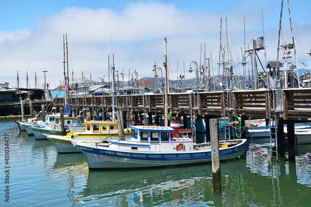 Boats San Francisco waterfront