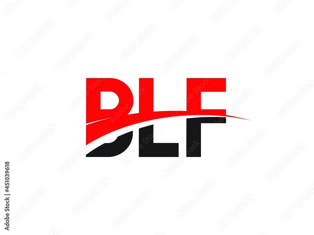 BLF Letter Initial Logo Design Vector Illustration BLF Letter Initial Logo Design Vector Illustration