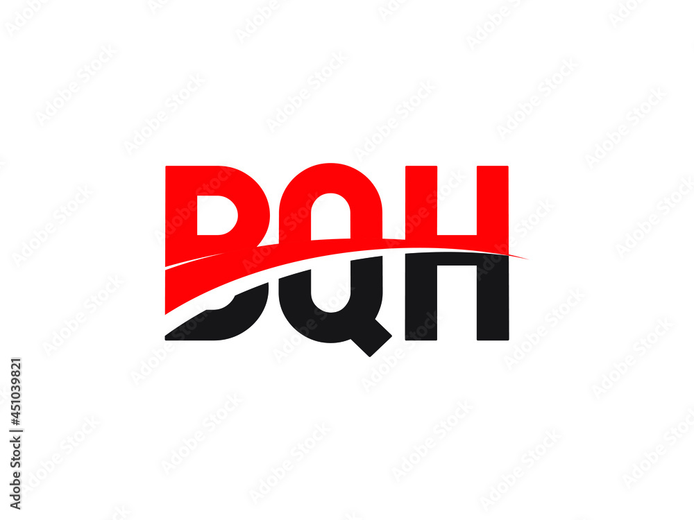 BQH Letter Initial Logo Design Vector Illustration BQH Letter Initial Logo Design Vector Illustration