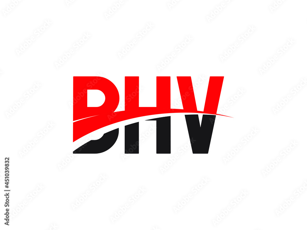 BHV Letter Initial Logo Design Vector Illustration BHV Letter Initial Logo Design Vector Illustration