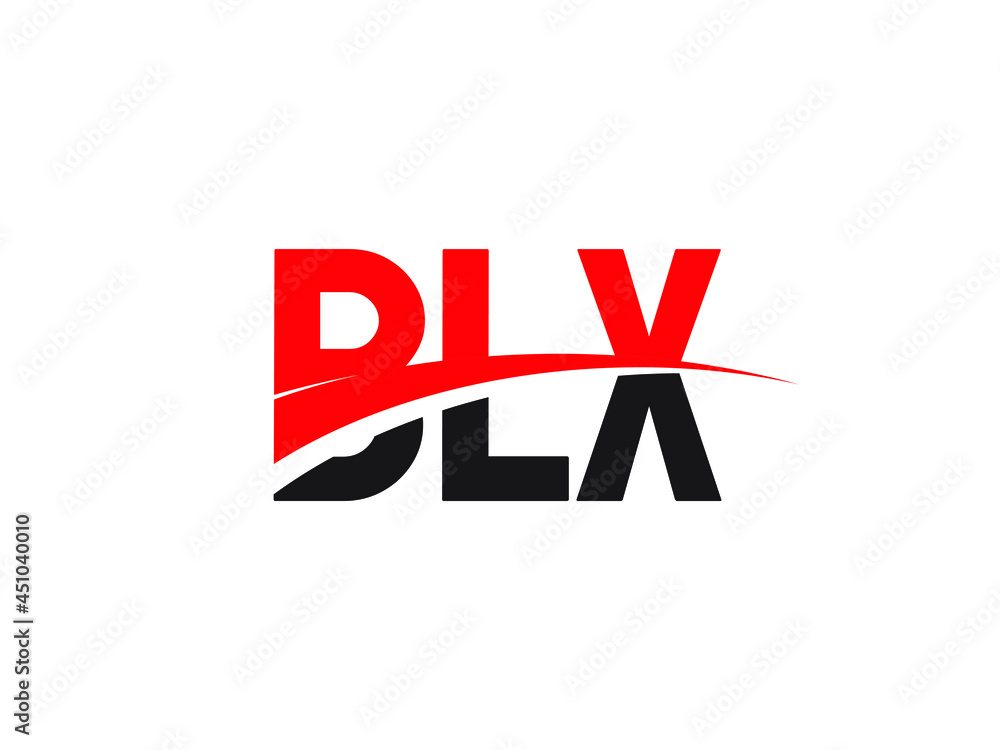 BLX Letter Initial Logo Design Vector Illustration BLX Letter Initial Logo Design Vector Illustration