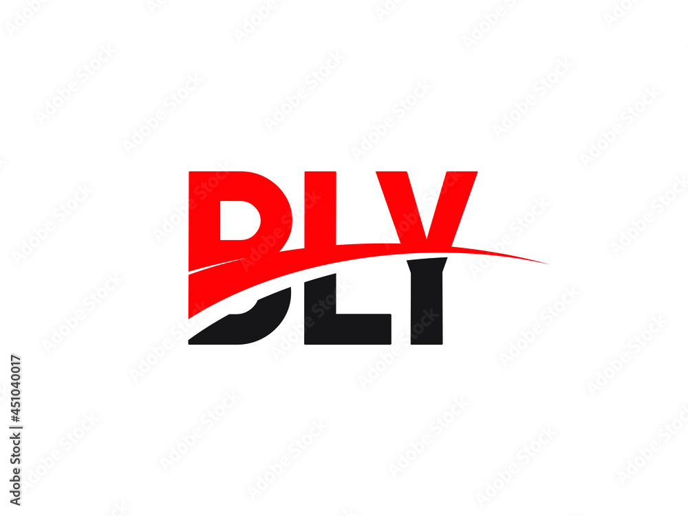 BLY Letter Initial Logo Design Vector Illustration BLY Letter Initial Logo Design Vector Illustration