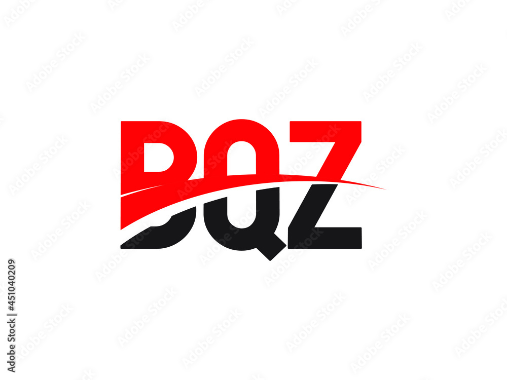 BQZ Letter Initial Logo Design Vector Illustration BQZ Letter Initial Logo Design Vector Illustration